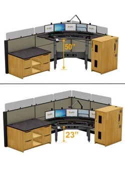 Xybix Workstation Height Adjustability Xybix Workstation Height Adjustability