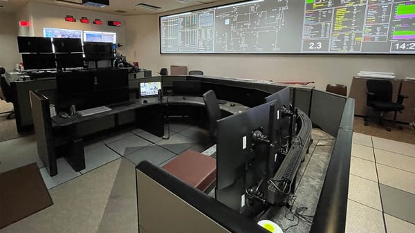 Photo of a Xybix Command Center Desk