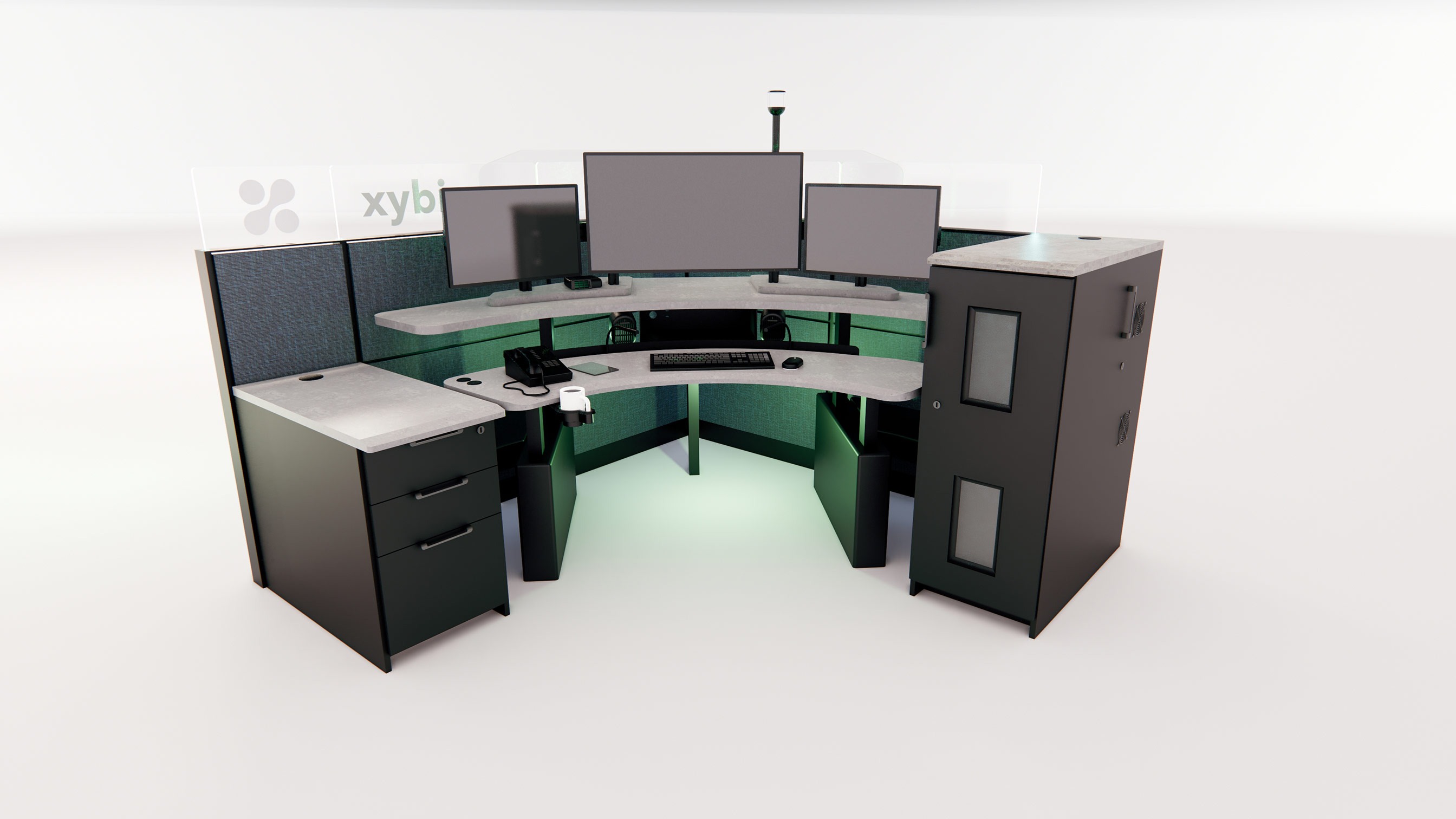 Xybix Desk Featuring AXYS