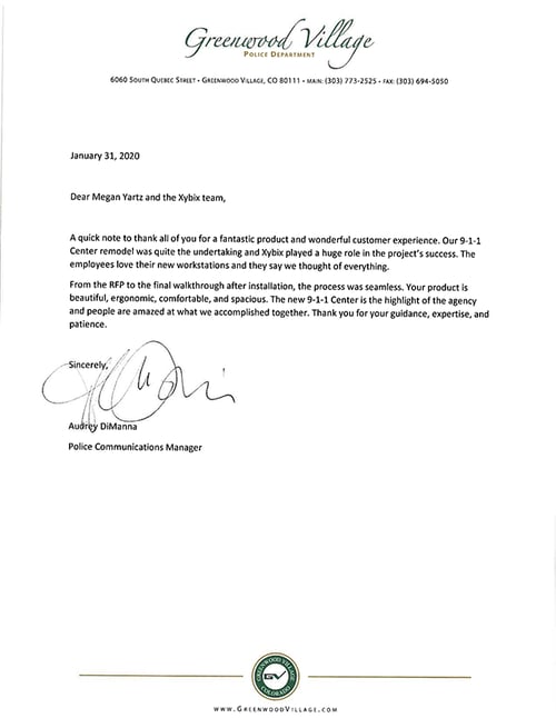 GVPD Xybix Letter