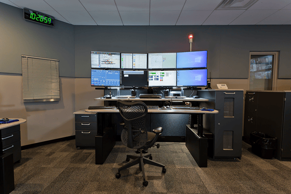 Photo of a Xybix Dispatch Desk