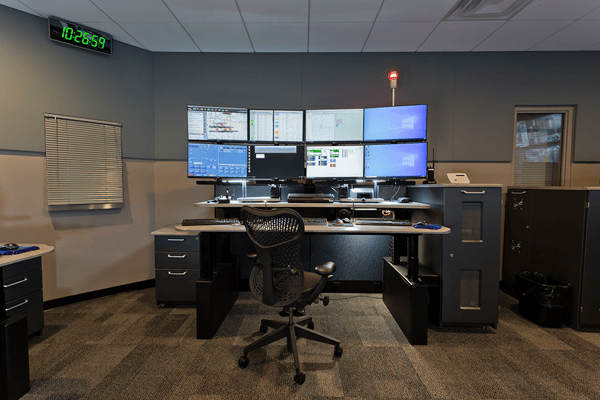 Photo of a Xybix Dispatch Desk