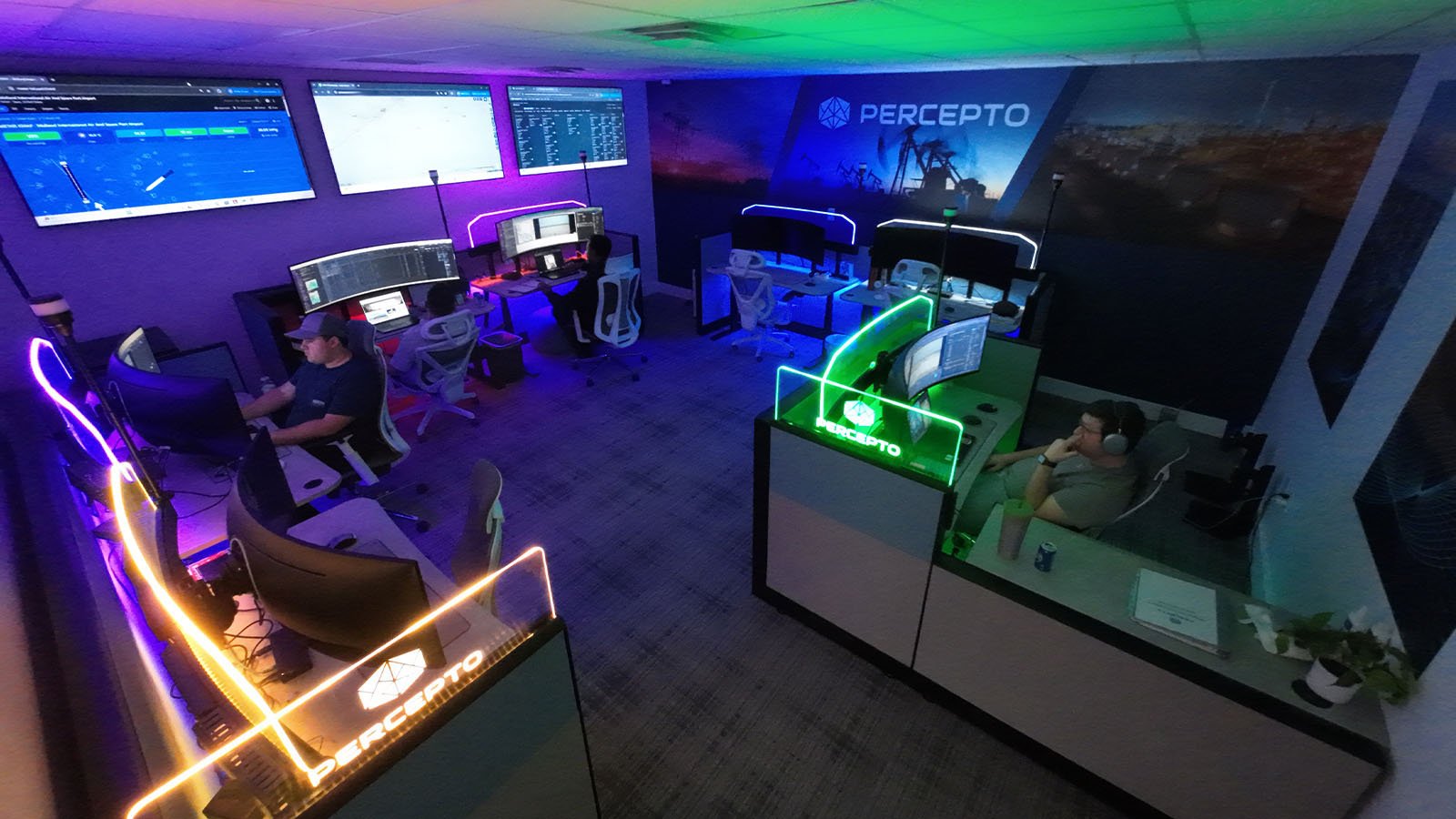 Percepto Drone Command Center Photo