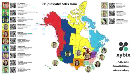 Sales Map 2021 Dispatch Market Vertical 080321