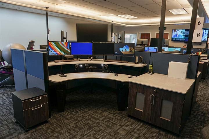 Stockton Fire Department Desk Photo