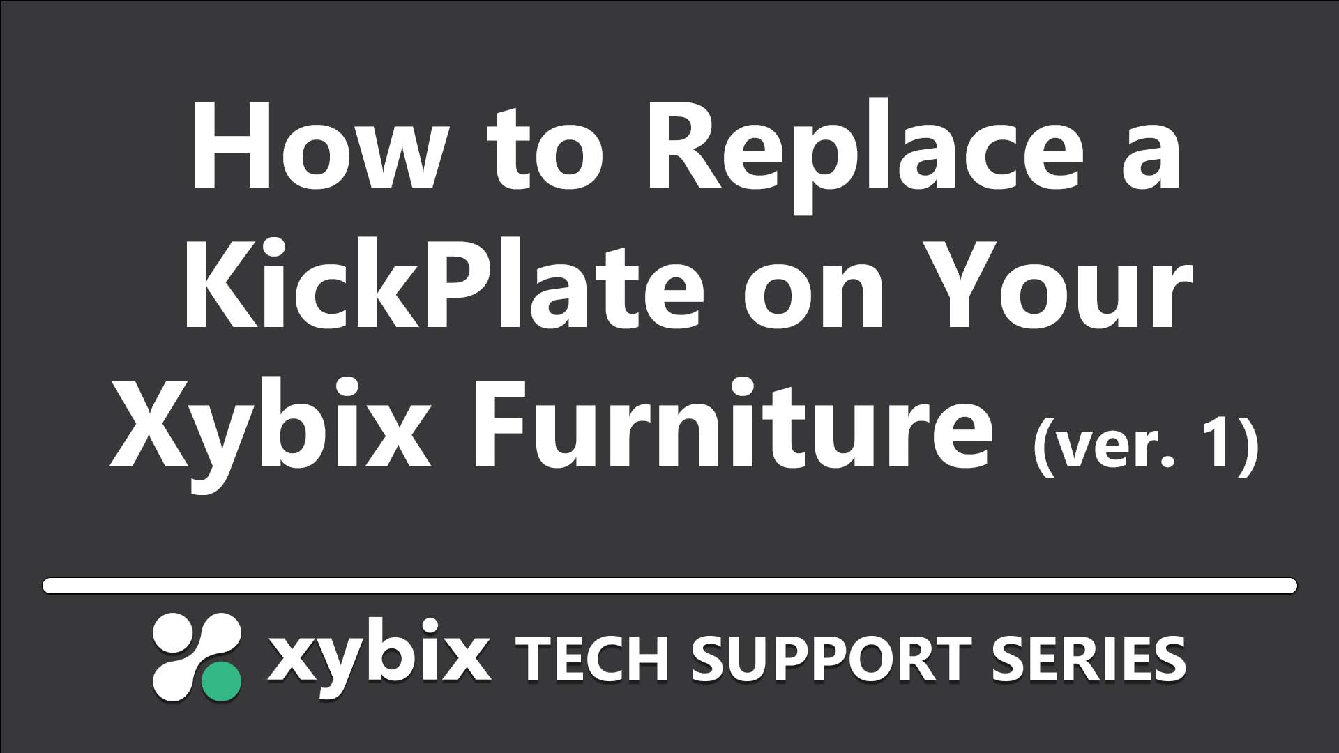 How to Replace a Kickplate (Video 1)