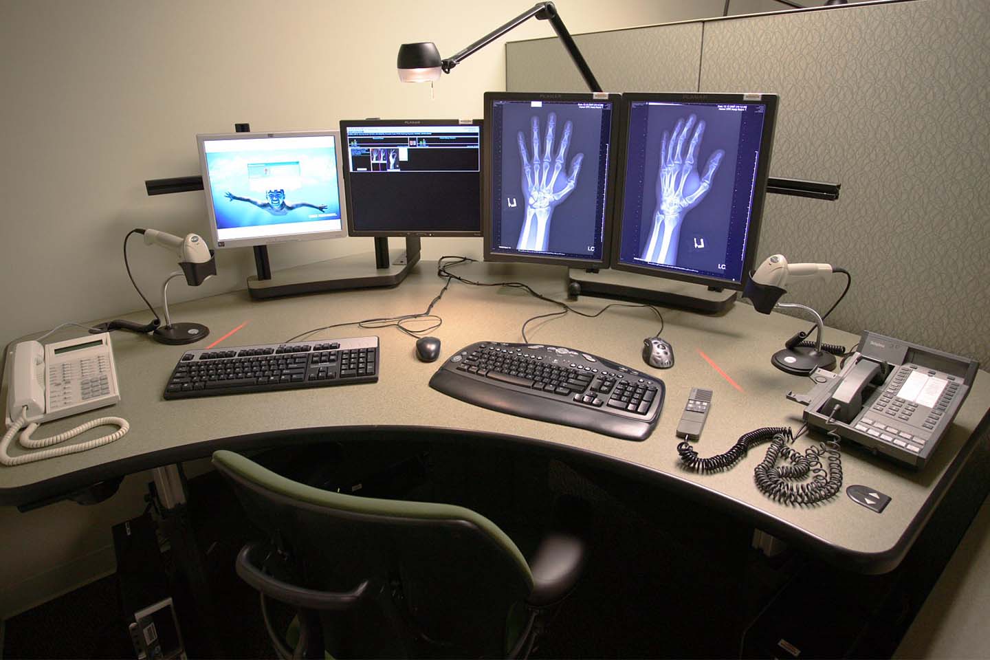 Radiology Desk Photo