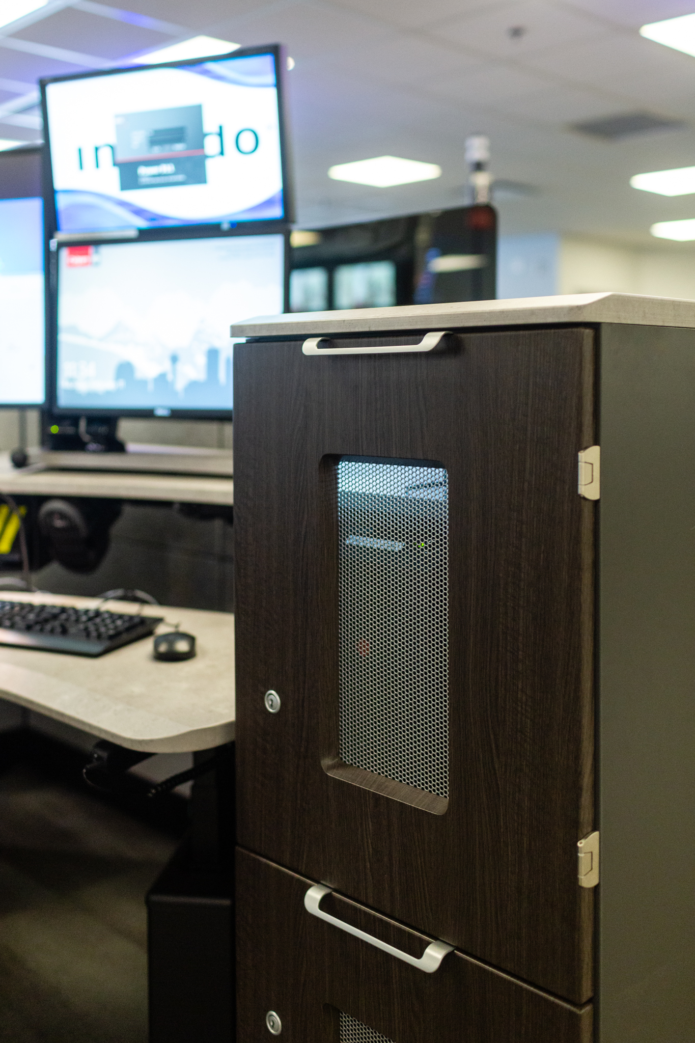 Xybix CPU Computer Storage Container
