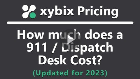 How much does a 911 dispatch desk cost?