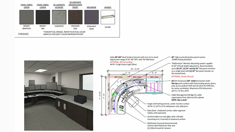 Englewood-Police-Department-Xybix Typical Workstation 