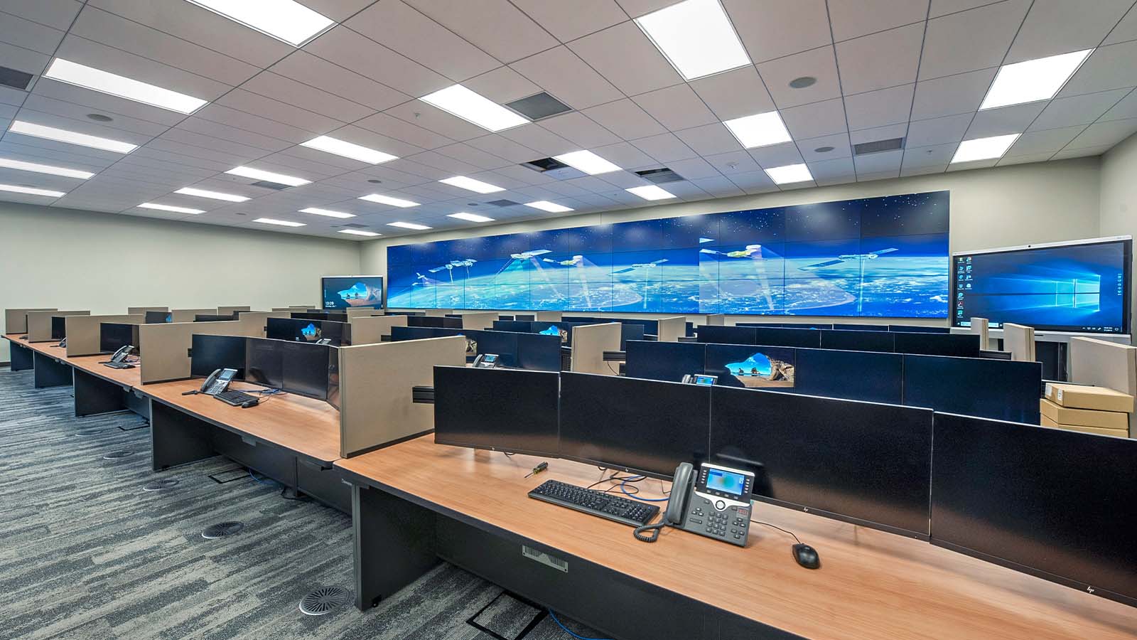 AEP Johnstown Command Center Desk Install Photo